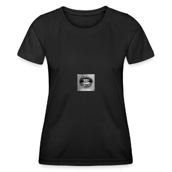 Techno Music Raver Electro Musik DJ Discjokey - Women's Functional T-Shirt - black - Front - AI Model Female 172 light (172cm)
