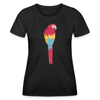Ara - Frauen Funktions-T-Shirt - Schwarz - Vorne - AI Model Female 172 light (172cm)