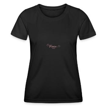 Expectant Mom 2023 Announce Pregnancy - Women's Functional T-Shirt - black - Front - AI Model Female 172 light (172cm)