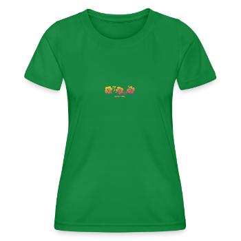 Goa Inde Hibiscus Souvenir Vacances - T-shirt sport Femme - vert - Devant - AI Model Female 172 dark (172cm)