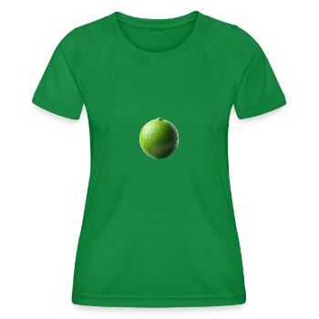 Citron vert frais – nature minimaliste - T-shirt sport Femme - vert - Devant - AI Model Female 172 dark (172cm)
