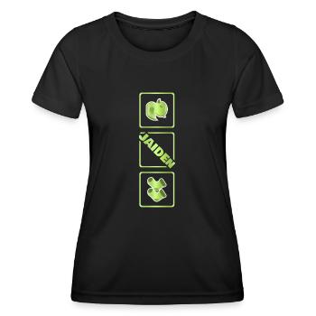 Baby Child Birth Mummy Jaiden - Women's Functional T-Shirt - black - Front - AI Model Female 172 light (172cm)