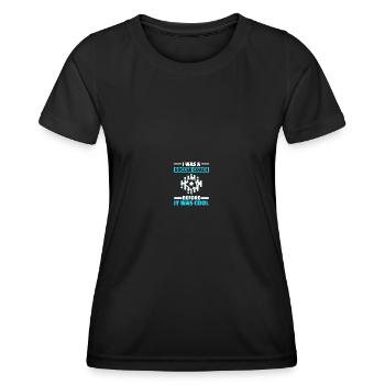 Coaching Football Father Coach Football Coach - Women's Functional T-Shirt - black - Front - AI Model Female 172 light (172cm)