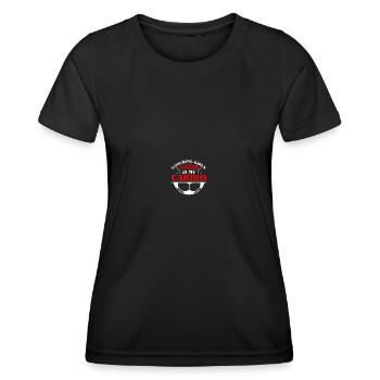 Coaching Football Father Coach Football Coach - Women's Functional T-Shirt - black - Front - AI Model Female 172 light (172cm)
