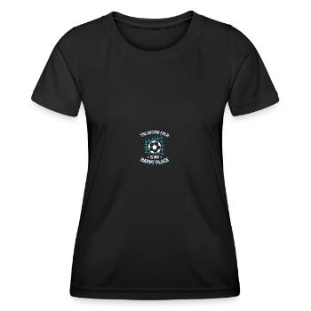 Coaching Football Father Coach Football Coach - Women's Functional T-Shirt - black - Front - AI Model Female 172 light (172cm)