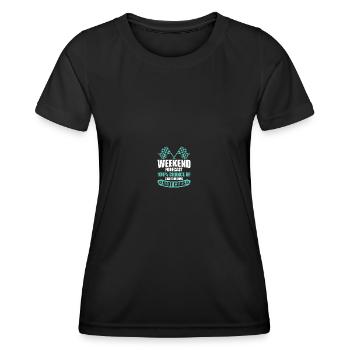 RC Car Track Slot Car Racing RC Racing - Frauen Funktions-T-Shirt - Schwarz - Vorne - AI Model Female 172 light (172cm)