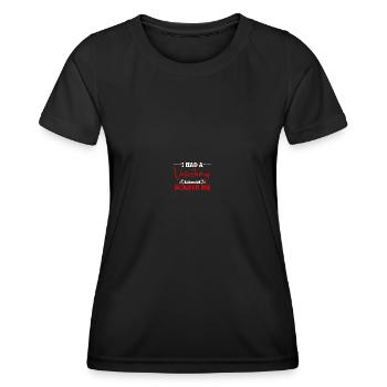 Urologist after vasectomy - Women's Functional T-Shirt - black - Front - AI Model Female 172 light (172cm)