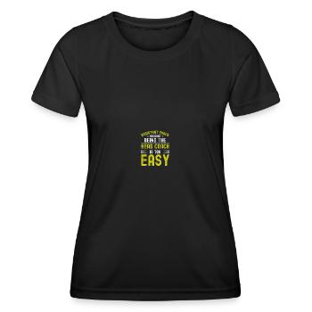 Assistant Trainer - Women's Functional T-Shirt - black - Front - AI Model Female 172 light (172cm)