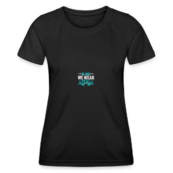 PTSD Awareness - Women's Functional T-Shirt - black - Front - AI Model Female 172 light (172cm)