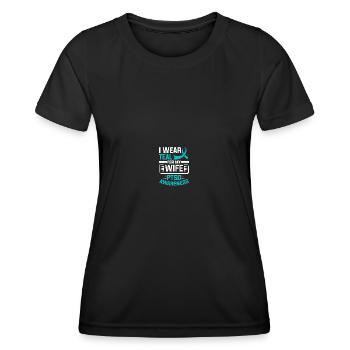 PTSD Awareness - Women's Functional T-Shirt - black - Front - AI Model Female 172 light (172cm)