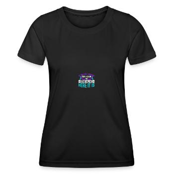 Sunflower Suicide Prevention Suicide Education - T-shirt sport Femme - noir - Devant - AI Model Female 172 light (172cm)