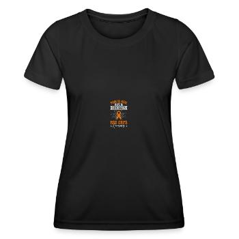 RSD CRPS Awareness - Women's Functional T-Shirt - black - Front - AI Model Female 172 light (172cm)