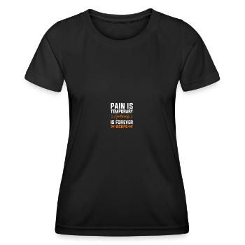 RSD CRPS Awareness - Women's Functional T-Shirt - black - Front - AI Model Female 172 light (172cm)