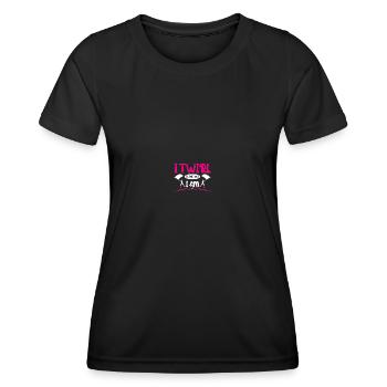 Colour Guard Colour Guard - Women's Functional T-Shirt - black - Front - AI Model Female 172 light (172cm)