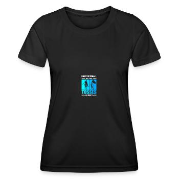 Colour Guard Colour Guard - Women's Functional T-Shirt - black - Front - AI Model Female 172 light (172cm)