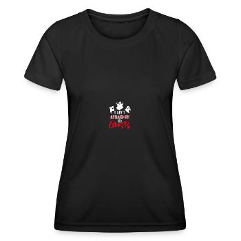Paranormal Investigator Ghostbusters - Women's Functional T-Shirt - black - Front - AI Model Female 172 light (172cm)