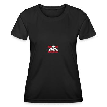 Paranormal Investigator Ghostbusters - Women's Functional T-Shirt - black - Front - AI Model Female 172 light (172cm)