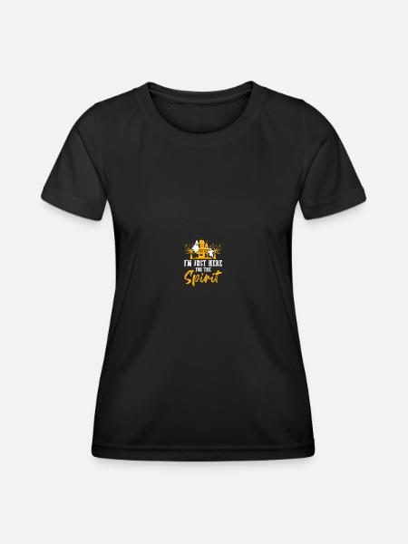 Paranormaler Ermittler Geisterjäger - Frauen Funktions-T-Shirt - Schwarz