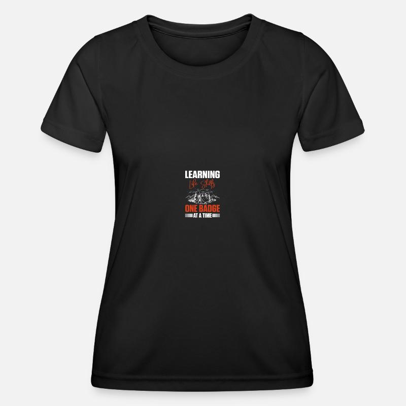 Scouting Scouts - Women's Functional T-Shirt - black