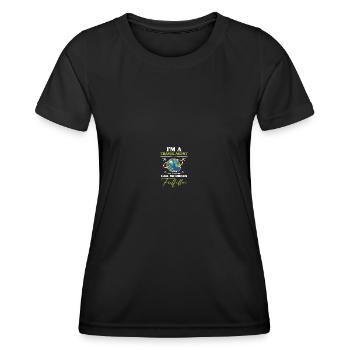 Urlaubsplaner Reisebüro Reisebüro - Frauen Funktions-T-Shirt - Schwarz - Vorne - AI Model Female 172 light (172cm)