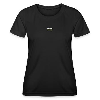 STAY AT HOME MOM - Women's Functional T-Shirt - black - Front - AI Model Female 172 light (172cm)