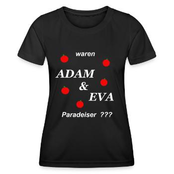 griawigs österreicher leiberl - Frauen Funktions-T-Shirt - Schwarz - Vorne - AI Model Female 172 light (172cm)