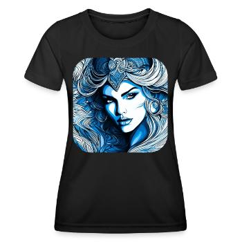 Mystic Fantasy Femme - T-shirt sport Femme - noir - Devant - AI Model Female 172 light (172cm)