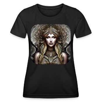 Mystical Fantasy Woman - Women's Functional T-Shirt - black - Front - AI Model Female 172 light (172cm)