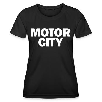 Motor City Graphic - Women's Functional T-Shirt - black - Front - AI Model Female 172 light (172cm)