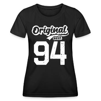 28. Geburtstag Original seit 1994 28 Jahre - Frauen Funktions-T-Shirt - Schwarz - Vorne - AI Model Female 172 light (172cm)