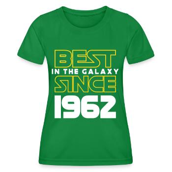 Best of the Galaxy 1962 60 years anniversary - Women's Functional T-Shirt - kelly green - Front - AI Model Female 172 dark (172cm)