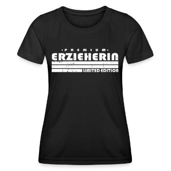 Erzieherin Limited Edition Pädagogin - Frauen Funktions-T-Shirt - Schwarz - Vorne - AI Model Female 172 light (172cm)
