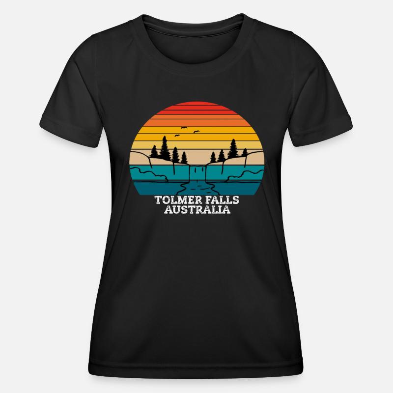 Tolmer Falls Australia - Women's Functional T-Shirt - black