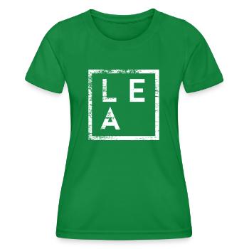 Léa Minimalisme - T-shirt sport Femme - vert - Devant - AI Model Female 172 dark (172cm)