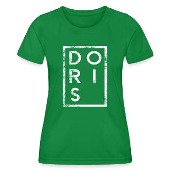 Doris Minimalisme - T-shirt sport Femme - vert - Devant - AI Model Female 172 dark (172cm)
