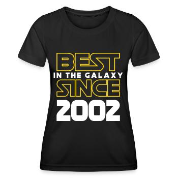 Best of the Galaxy 2002 20 years anniversary - Women's Functional T-Shirt - black - Front - AI Model Female 172 light (172cm)