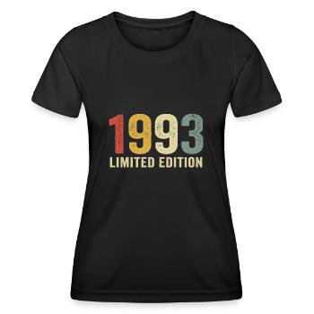 Limited Edition 1993 - Women's Functional T-Shirt - black - Front - AI Model Female 172 light (172cm)