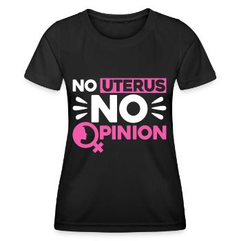 Women's Rights Feminist Empowerment - Women's Functional T-Shirt - black - Front - AI Model Female 172 light (172cm)