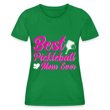 Pickleball Pickleball Jouer Paddleball Cadeau - T-shirt sport Femme - vert - Devant - AI Model Female 172 dark (172cm)