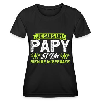 Gärtner Schrebergarten Gartenarbeit Geschenk - Frauen Funktions-T-Shirt - Schwarz - Vorne - AI Model Female 172 light (172cm)