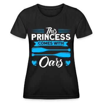 Team Rowing Team Rowing Rowers - Women's Functional T-Shirt - black - Front - AI Model Female 172 light (172cm)