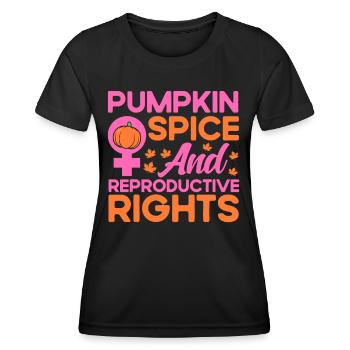 Women's rights Empowerment Feminist - Women's Functional T-Shirt - black - Front - AI Model Female 172 light (172cm)