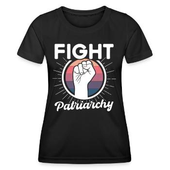 Empowerment of gender equality F - Women's Functional T-Shirt - black - Front - AI Model Female 172 light (172cm)