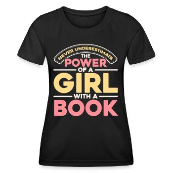 Women's rights Empowerment Feminist - Women's Functional T-Shirt - black - Front - AI Model Female 172 light (172cm)
