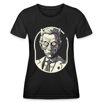 The Director of Nightmares - Women's Functional T-Shirt - black - Front - AI Model Female 172 light (172cm)