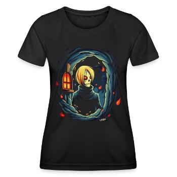 Dämonen sind auch Menschen - Frauen Funktions-T-Shirt - Schwarz - Vorne - AI Model Female 172 light (172cm)