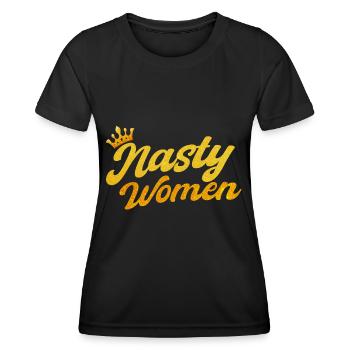 Women's rights Empowerment Feminist - Women's Functional T-Shirt - black - Front - AI Model Female 172 light (172cm)