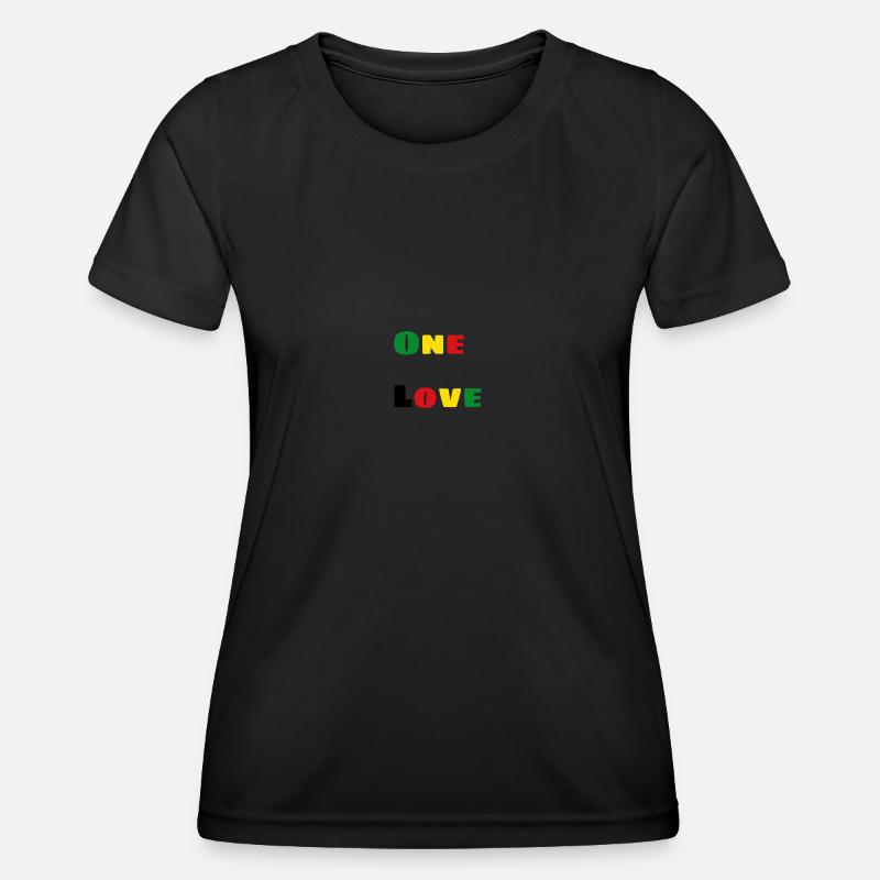 One Love - Women's Functional T-Shirt - black