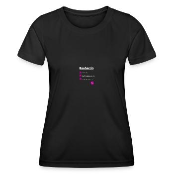 Bauherrin Baustelle Hausbau Richtfest Idee - Frauen Funktions-T-Shirt - Schwarz - Vorne - AI Model Female 172 light (172cm)
