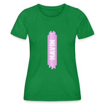Maiden name Havin - Women's Functional T-Shirt - kelly green - Front - AI Model Female 172 dark (172cm)